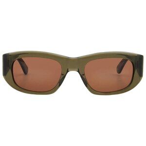 New Garrett Leight LAGUNA SUN Oak Rectangular Sunglasses 2140 WIL/O 50  Men  Sun
